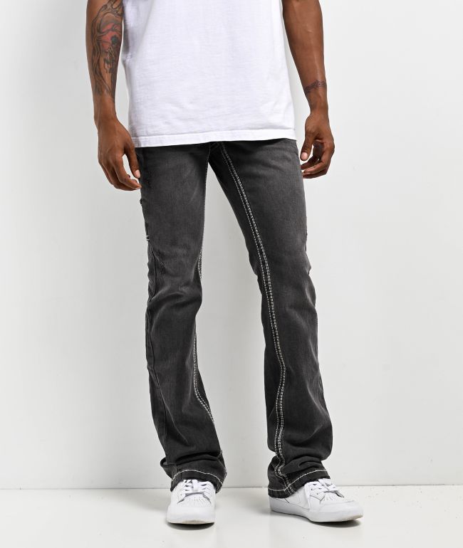 21-22 26.5センチEMPYRE Empyre Loiter Blue Slouchy Straight Leg Jeans | Zumiez