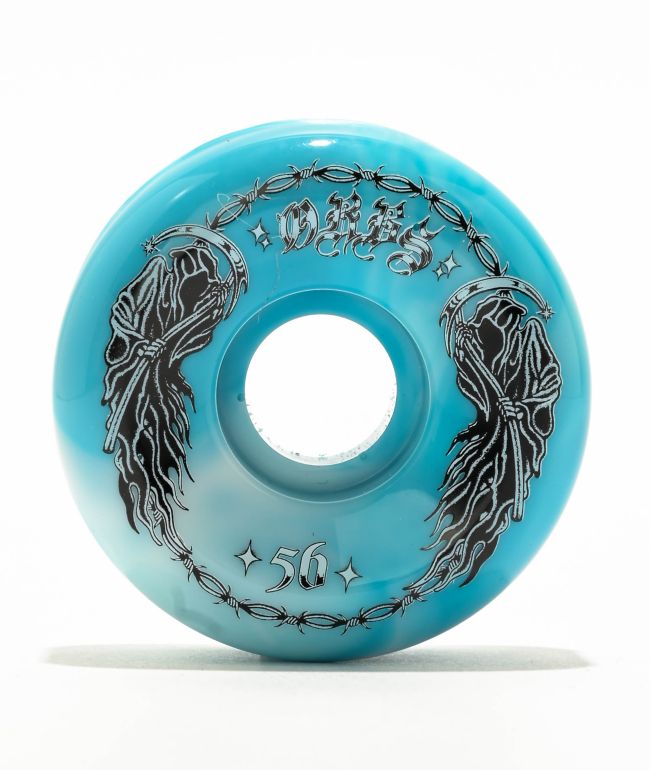 Orbs Pugs 54mm 85a Black & Blue Skateboard Wheels | Zumiez