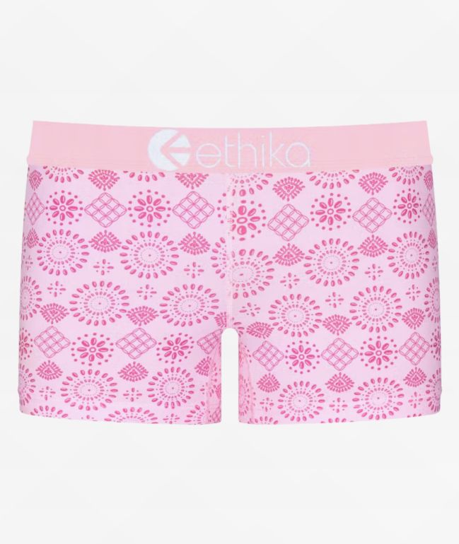 Ethika Pink Henna Sports Bra