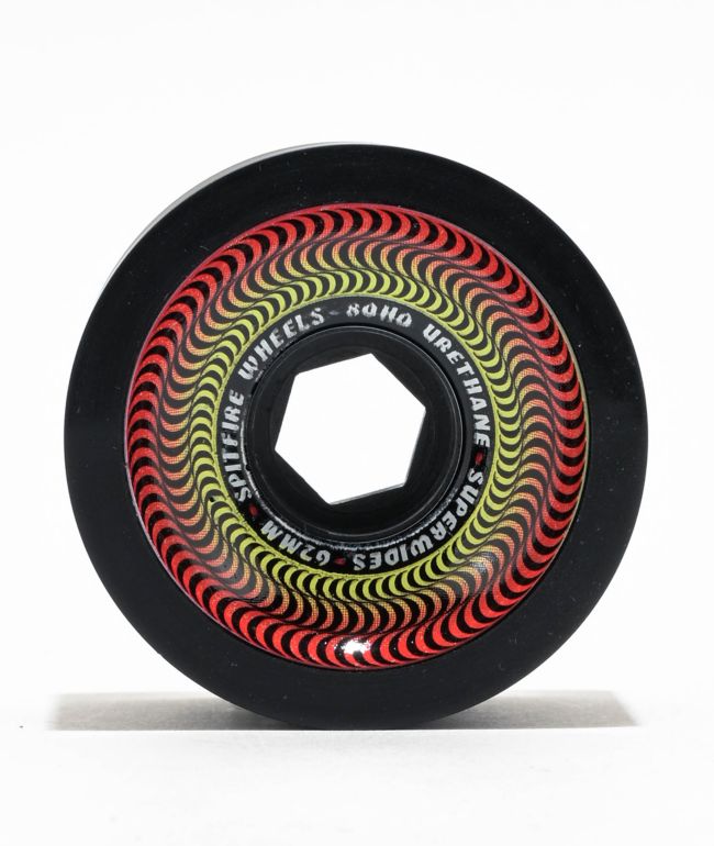 Spitfire Superwide 80HD 60mm Ice Grey Skateboard Wheels | Zumiez
