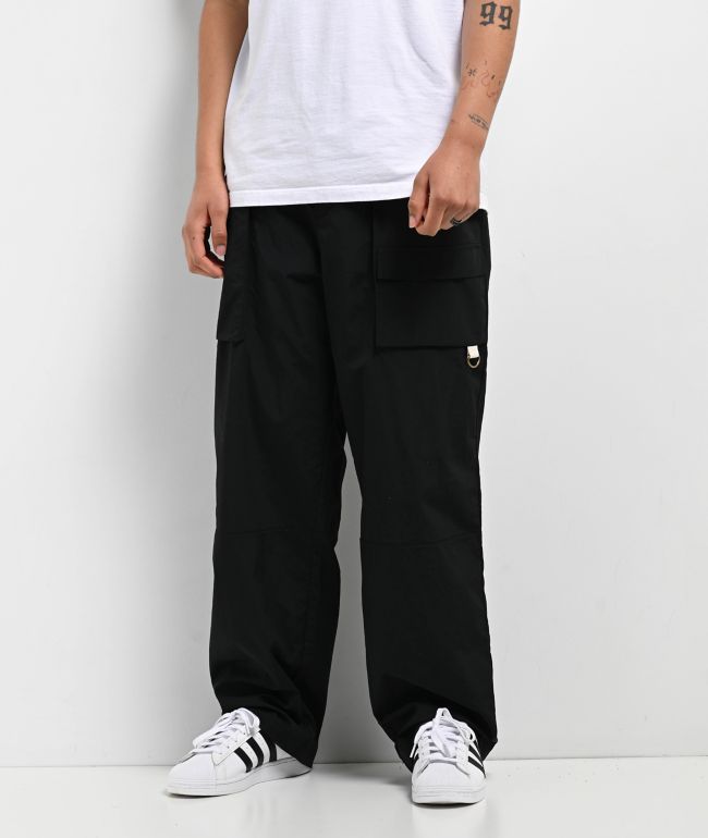 【SATIIIZ】Mozen Wide Cotton Cargo Pants Troop Cargo Pant | Aritzia US