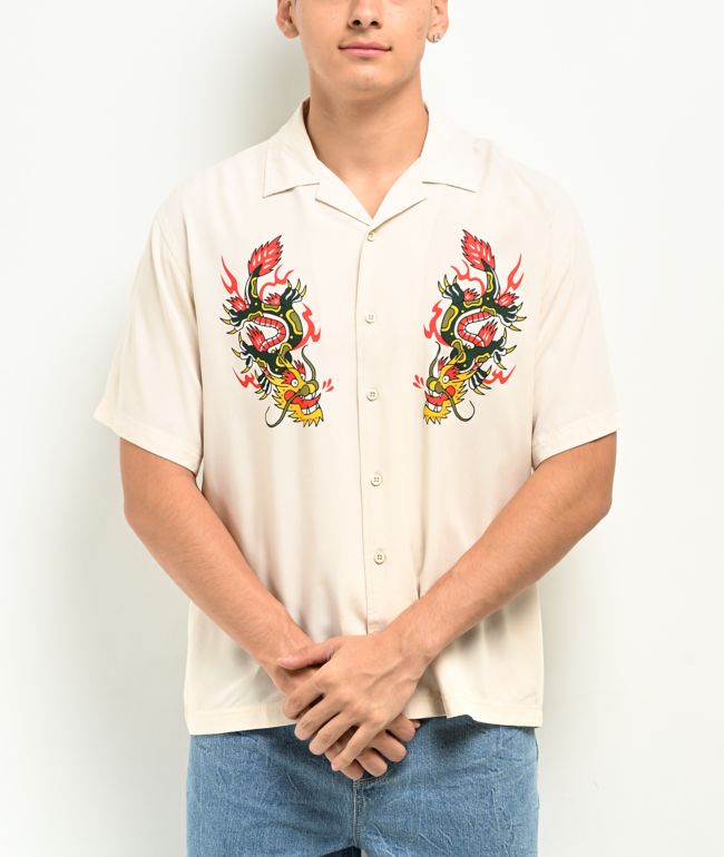 HUF【ハフ】 Trophy Resort Shirt【リゾート シャツ】(L) 楽天市場】ハフ HUF TROPHY RESORT SHIRT トロフィー リゾート
