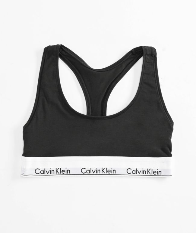 Calvin Klein Core Grey Triangle Bra