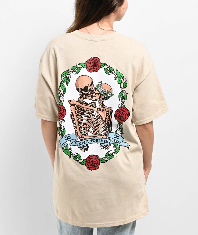 Oversized Virtues Graphic T-shirt