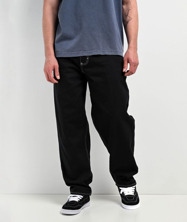 True Religion Big T Black Zip Hoodie