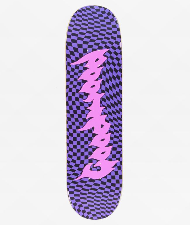 earl skateboards ‘Web’ Deck Purple　8.25 FLIP HKD GOTHIC DECK-8.25 PURPLE