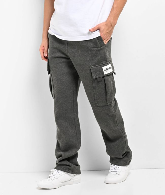 Unisex Fleece Heavy Weight Cargo Sweatpants - Royal Blue