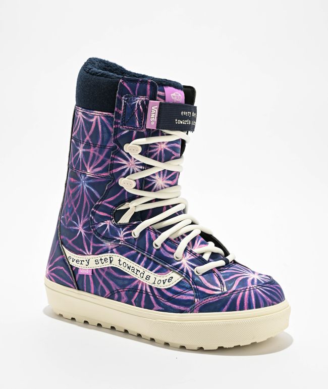 Vans Hi-Standard LL DX x Mike Rav Dark Purple Snowboard Boots - Vans