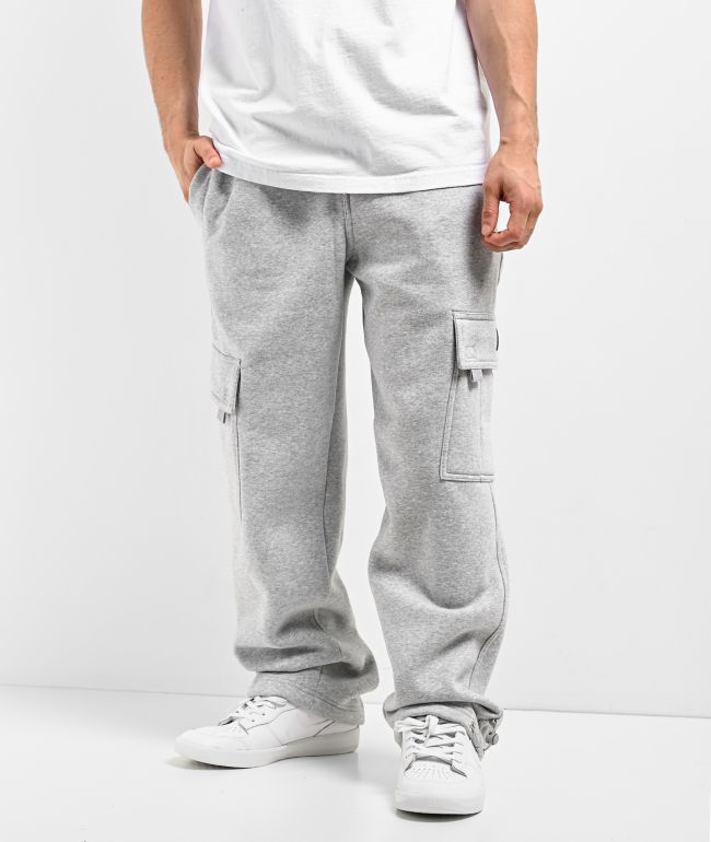 FB County khaki Heavyweight Baggy Cargo Sweatpants