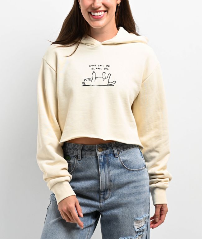 Cropped hoodie near me hot sale