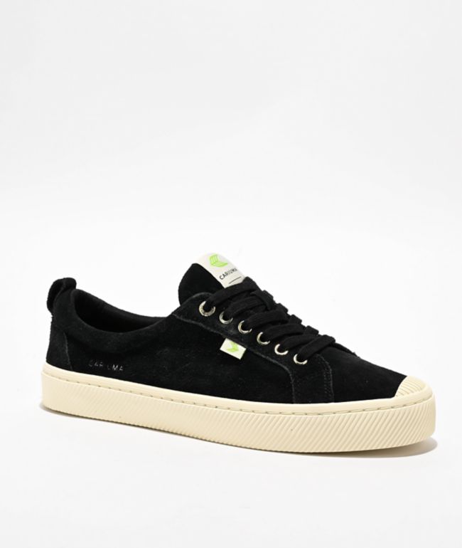 Cariuma Oca Black Canvas Skate Shoes - Cariuma
