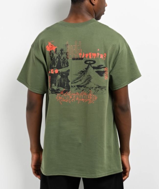 Vitriol Lucid Dreaming Olive T-Shirt - Vitriol