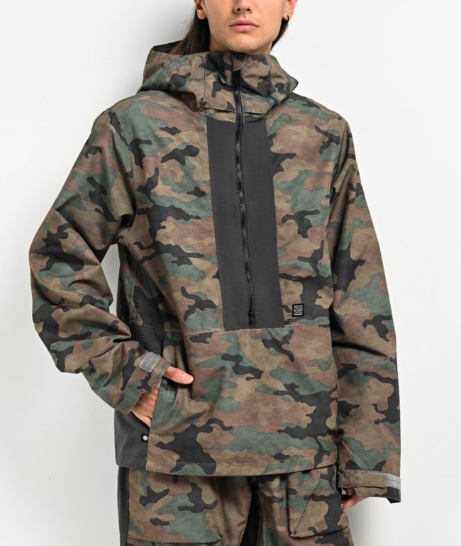 Empyre Seen It Camo Zip Windbreaker Jacket | Zumiez