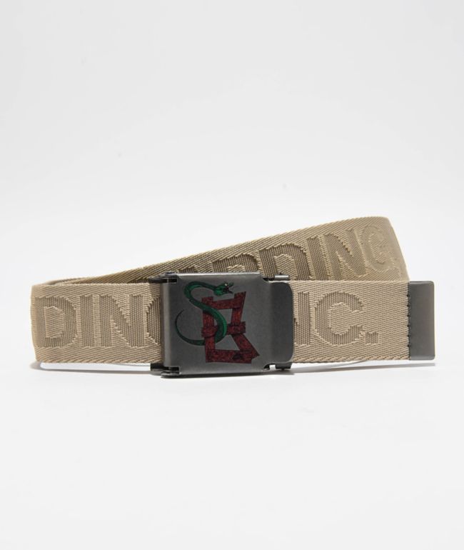 Nike SB Jacquard Khaki Web Belt - Nike