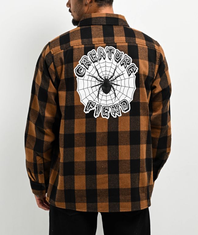 Independent Legacy Black & White Flannel Shirt | Zumiez