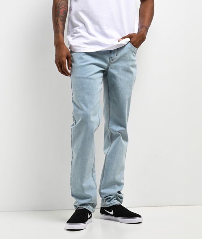 Freeworld Light Blue Denim Straight Fit Jeans | Zumiez