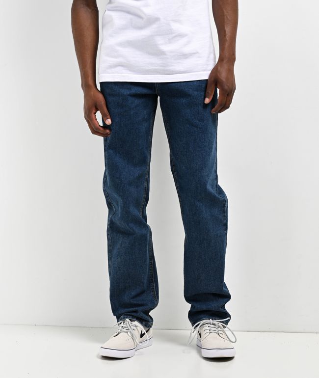 Freeworld Dark Blue Denim Relaxed Fit Jeans | Zumiez