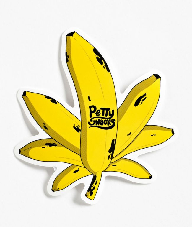 Petty Snacks Sweet Leaf Sticker - Petty Snacks