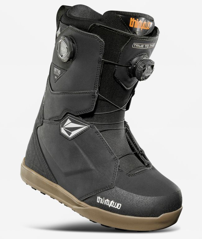 ThirtyTwo Powell Lashed Double BOA Green & Black Snowboard Boots