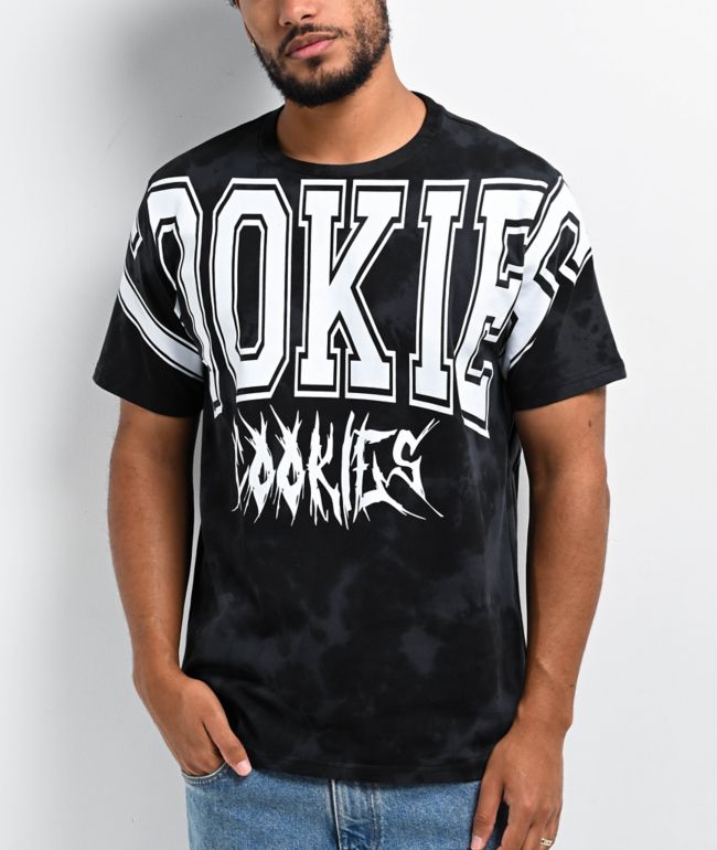 Cookies x The Rolling Stones Arch Black Wash T-Shirt | Zumiez