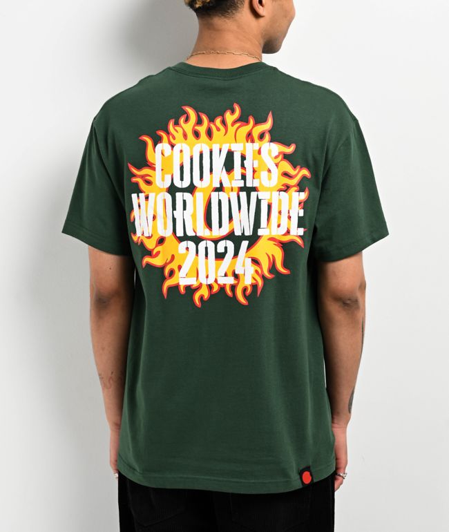 Cookies Mexican Gas Tee 関税送料込み Cookies Mexican Gas Green T-Shirt | Zumiez