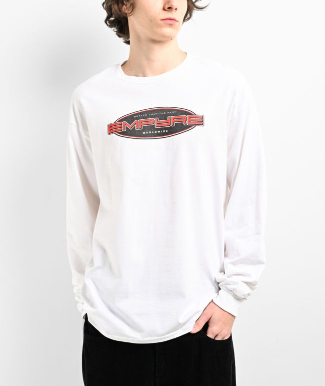 FB County Bounce To The Ounce White Long Sleeve T-Shirt | Zumiez