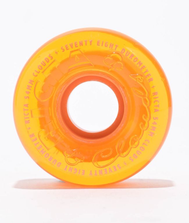 【高価値】 Spitfire Sapphires Formula Four 54mm Orange Radial Cruiser スケートボード