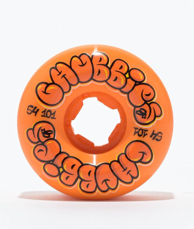 OJ Team Elite Throw Ups Chubbies 54mm 101a Black Skateboard