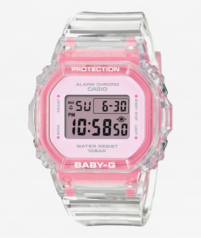 G Shock Baby G BG169PB 7 White Digital Watch Zumiez