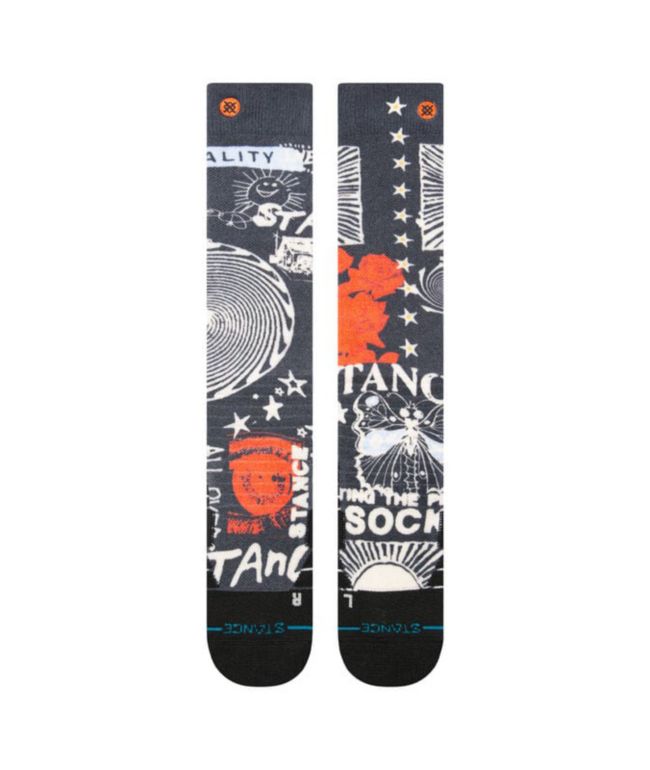Stance Brand Love OTC Black Snowboard Socks - Stance