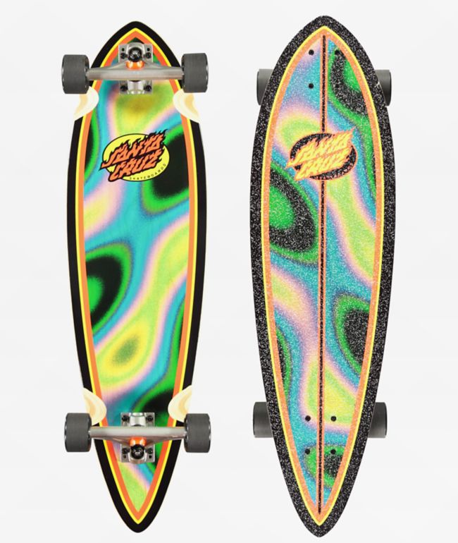 Santa Cruz Flame Dot Check Shark 27.7