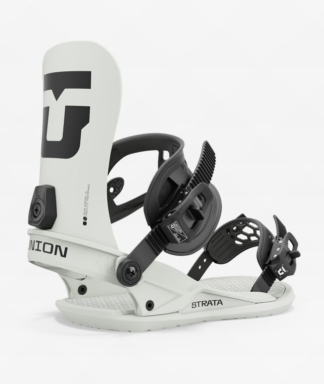 スノーボード UNION BINDING FORCE WHITE size:M Union Force Men's Snowboard Bindings - XL White