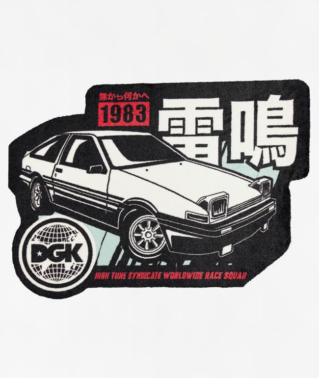DGK Hachi-Roku Car Floor Mat | Zumiez