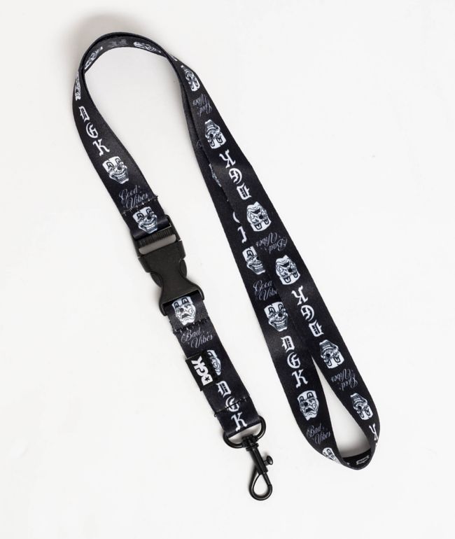 DGK Mindset Black Lanyard - DGK