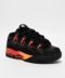 Osiris D3 2001 Red & Rizing Sun Skate Shoes