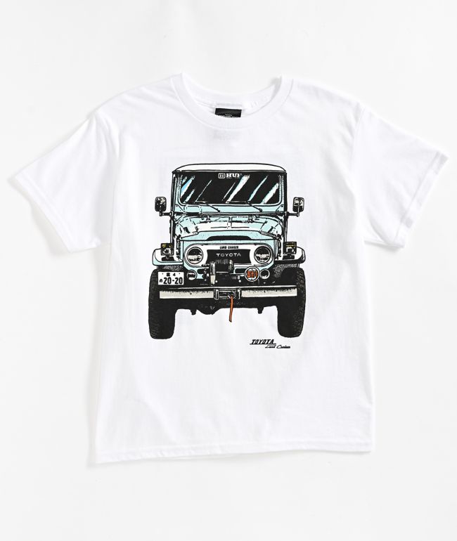 HUF x Land Cruiser Sixties White T-Shirt | Zumiez