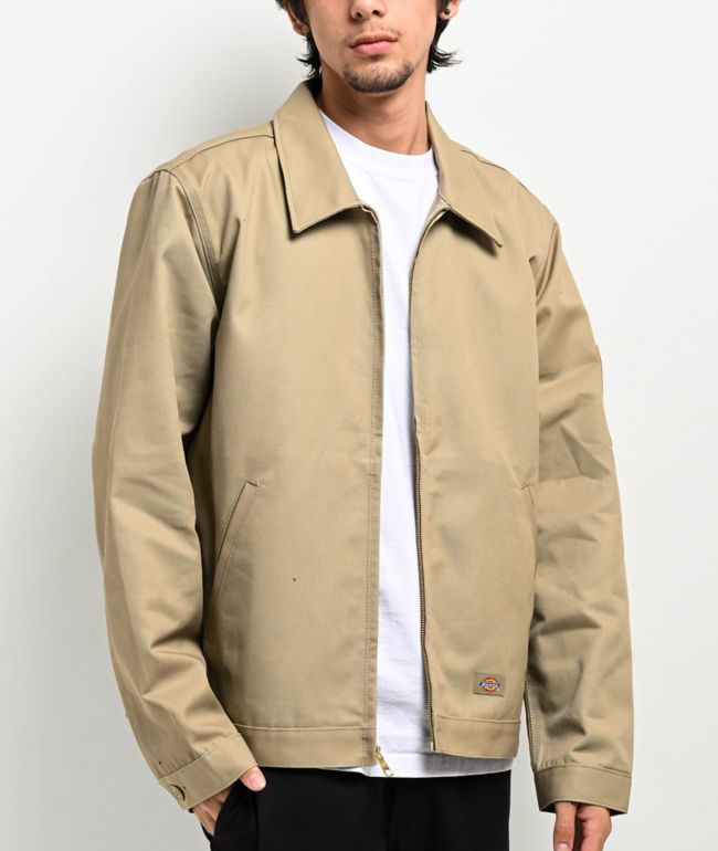 Donut Pinstripe Natural Work Jacket | Zumiez