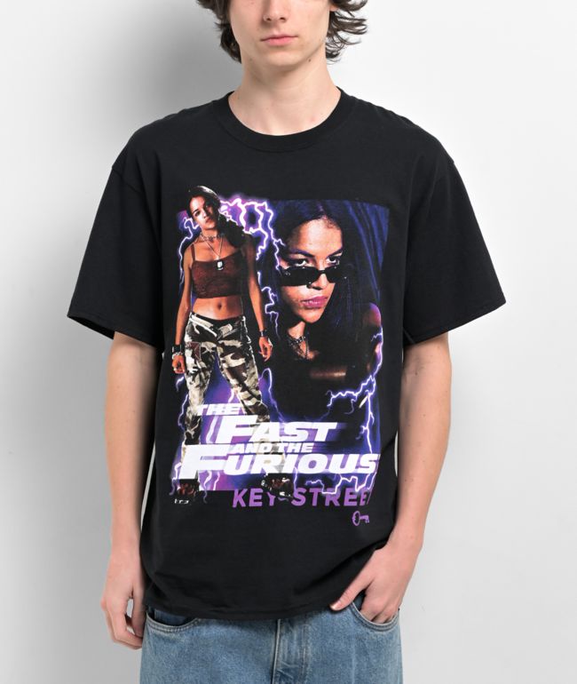 Key Street x Fast & Furious Brian's Car Black T-Shirt | Zumiez