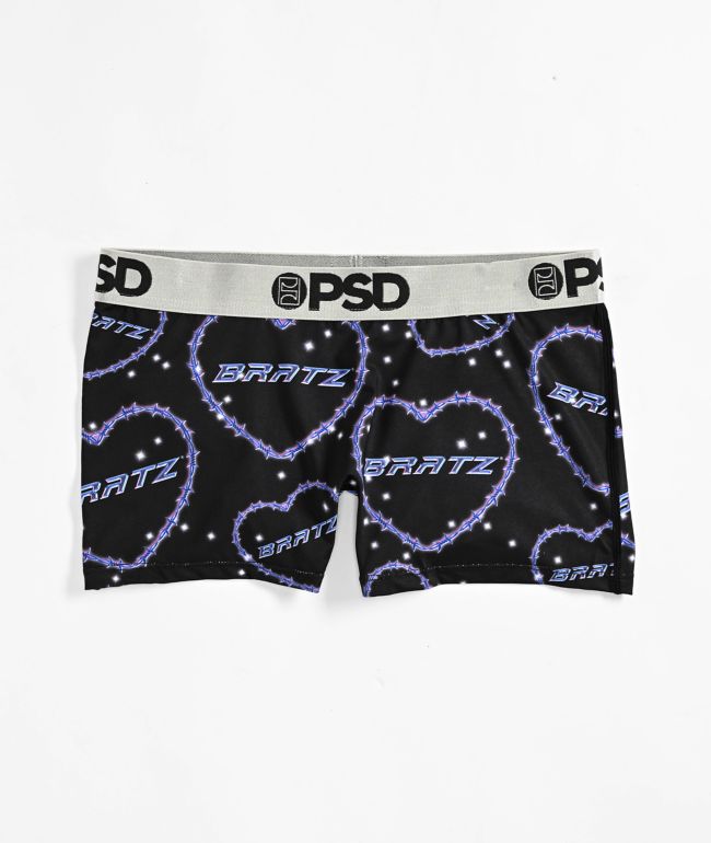PSD x Bratz 2000s Hearts Boyshort Underwear - PSD Underwear