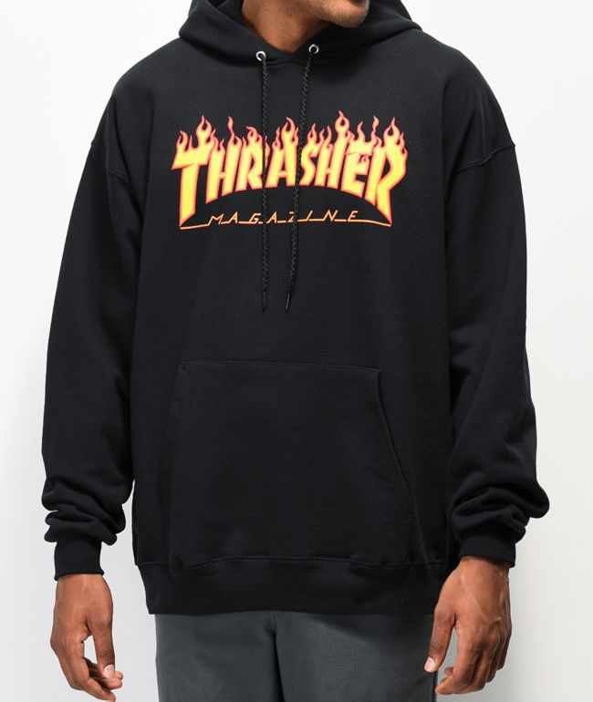 Pink thrasher hoodie zumiez best sale