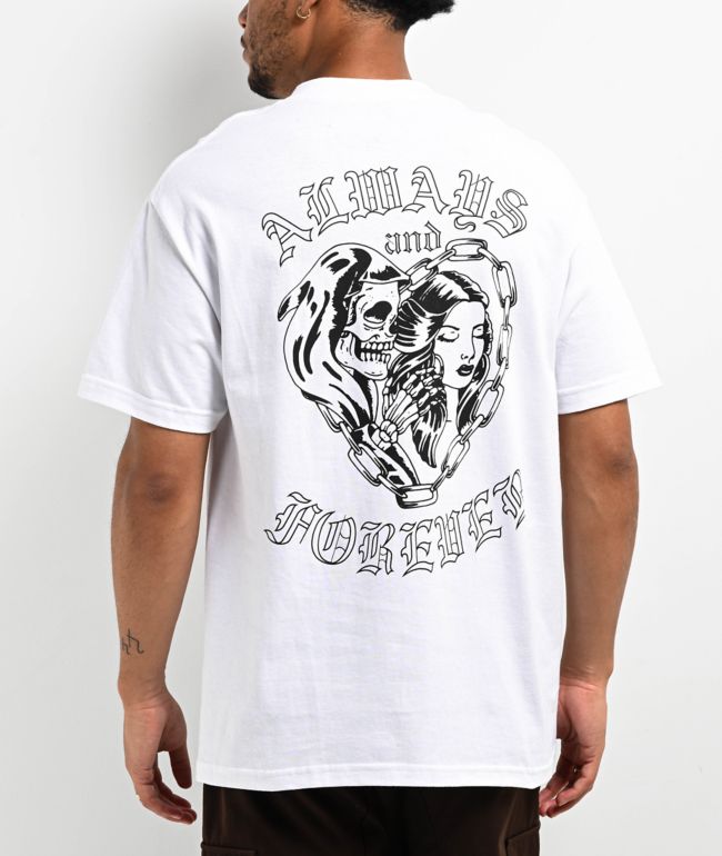 【INDEPENDENT】 GFL TRUCK CO. S/S REGULAR T-SHIRT WHITE Independent GFL Truck Co. Sand Long Sleeve T-Shirt at