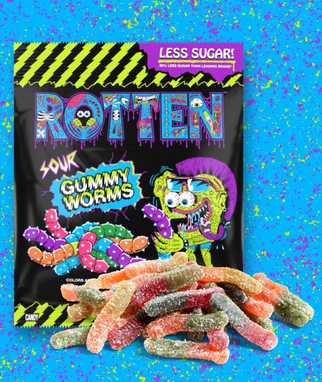 ROTTEN Sour Gummy Cruncheez