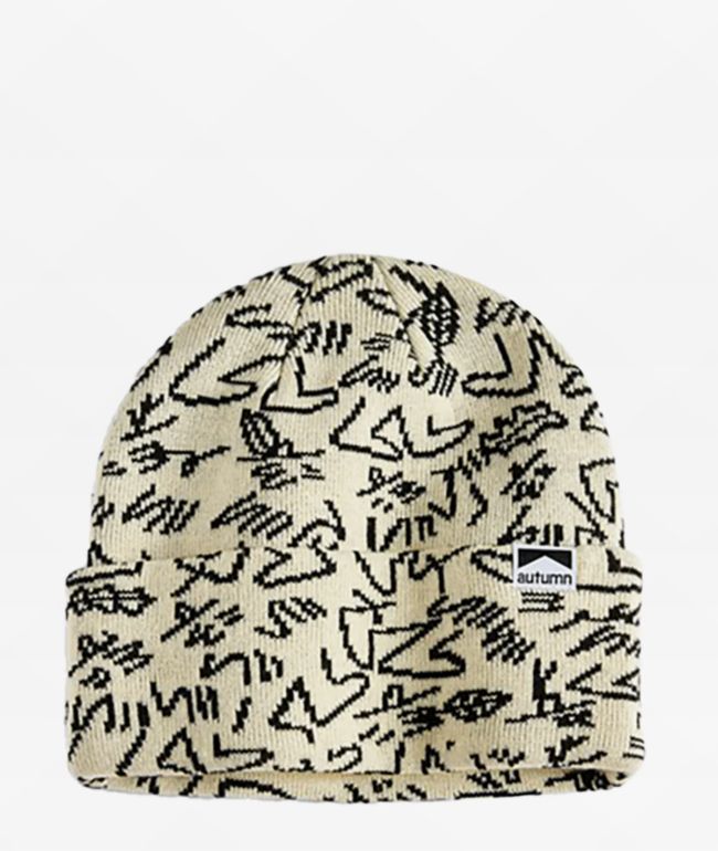A.LAB Panda Black & White Beanie