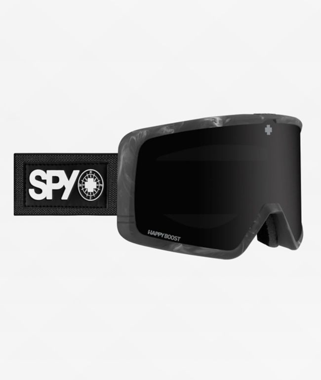 Spy Megalith Everblack & Ice Blue Snowboard Goggles - Spy
