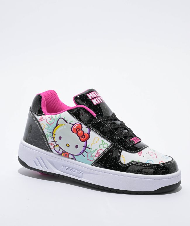 Heelys x Hello Kitty Kids Kama Black & White Shoes - Heelys