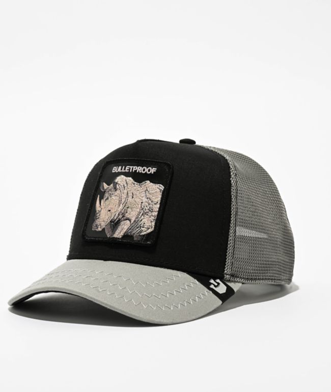 Goorin Bros. Bulletproof Tri-Tone Black & Grey Trucker Hat - Goorin Bros.