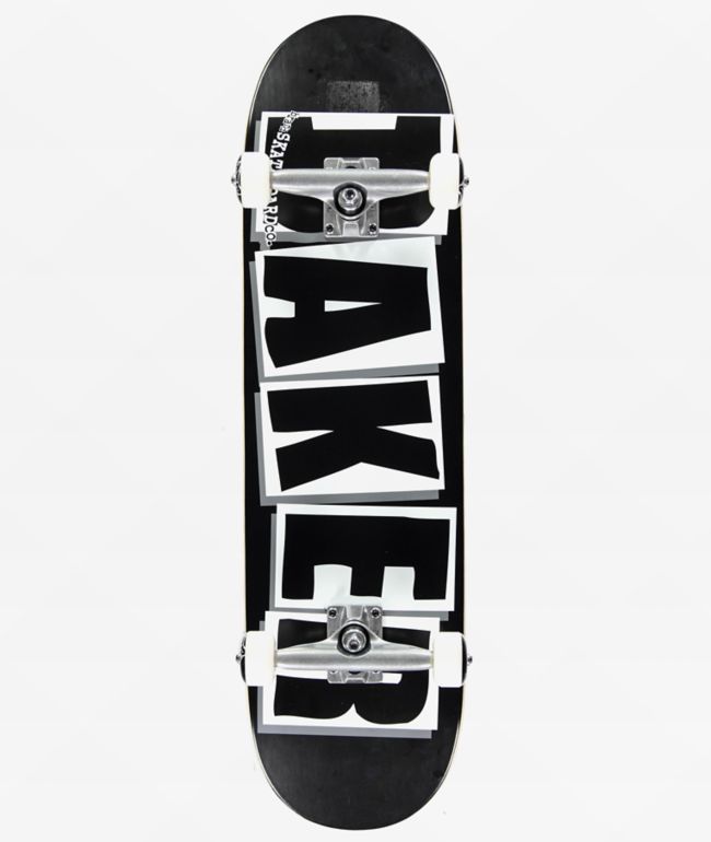 正規品 BAKER COMPLETE BRAND LOGO RED/WHT 8 Baker Brand Logo Complete 8
