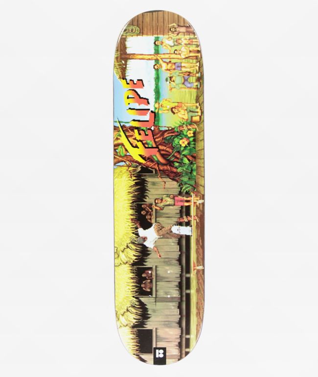 Plan B Felipe World Warrior One Offs 8.0" Skateboard Deck - Plan B Skateboards