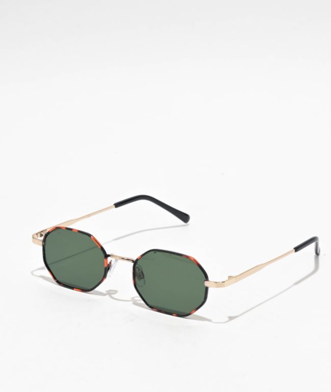 Hex Green & Tortoise Sunglasses - Eyeking
