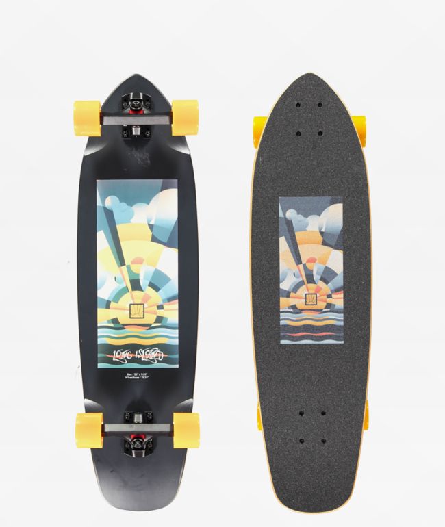 Globe Tapered Cruiser Roue de Skateboard 65mm Clear Forest